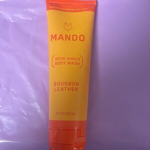 MANDO Body Wash. 8.5 oz Bourbon Leather Brand New Sealed